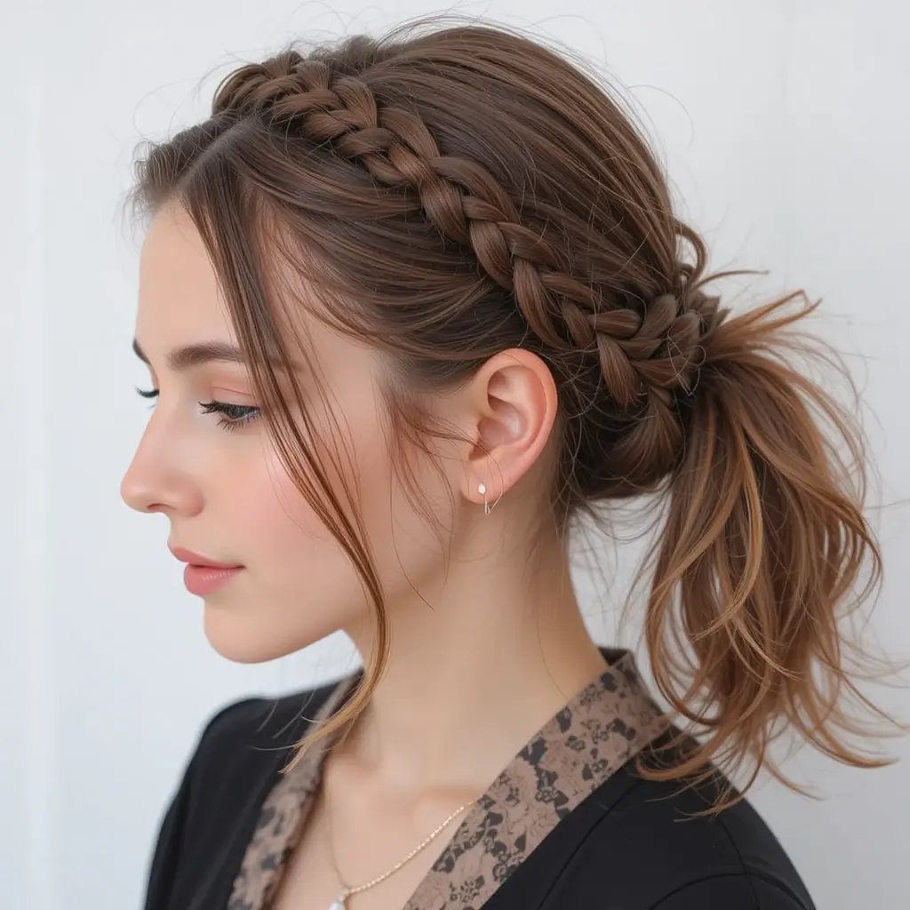 Braided Headband Style