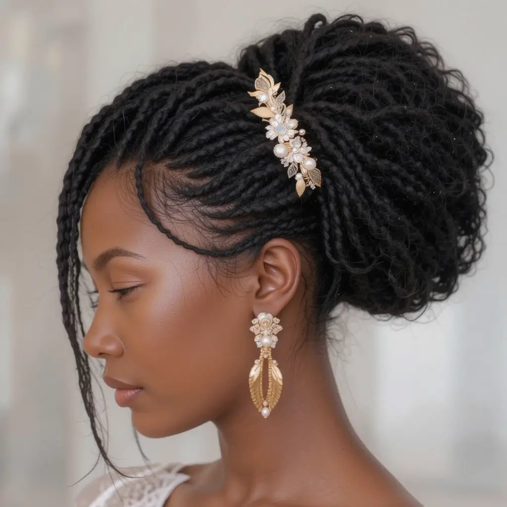  Butterfly Locs Updo