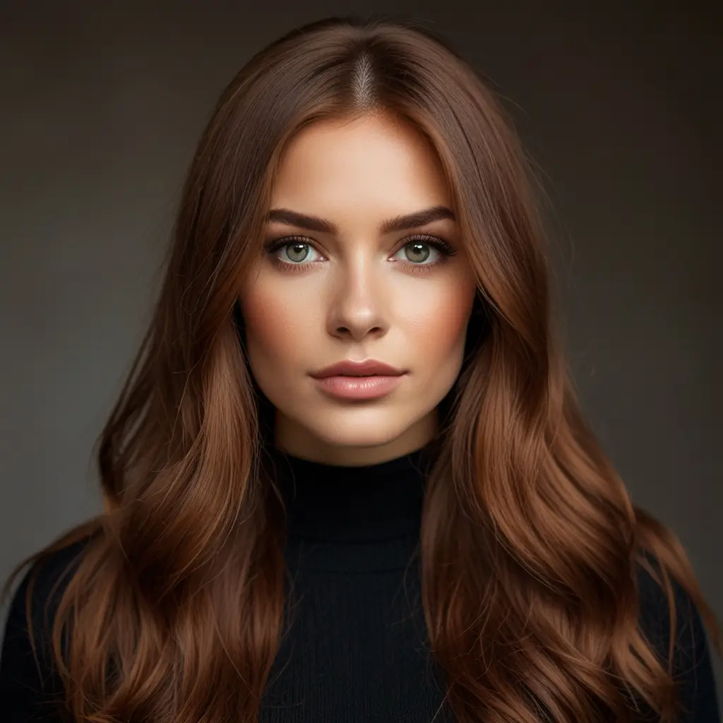 Cinnamon Brown Hair