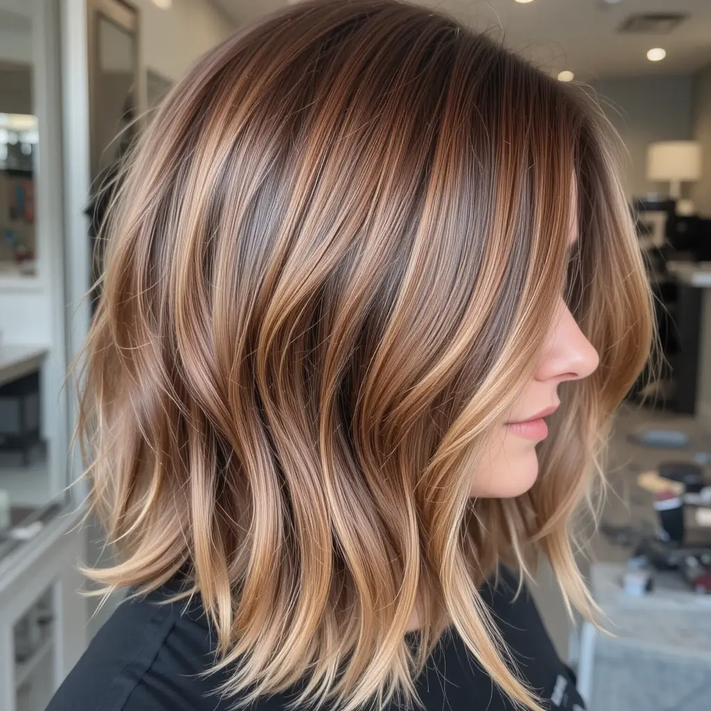 Cinnamon Brown with Golden Babylights