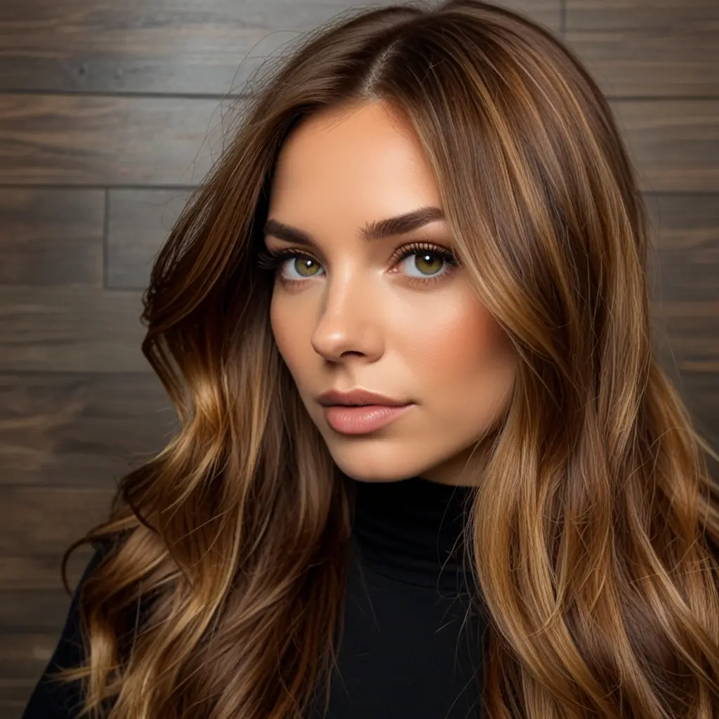Cinnamon Honey Brown Balayage