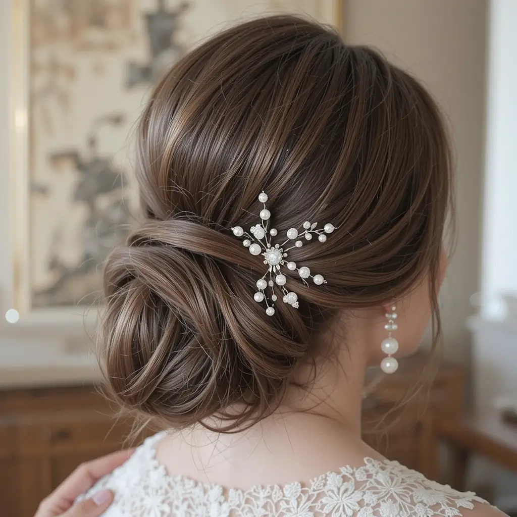 Classic Rolled Updo