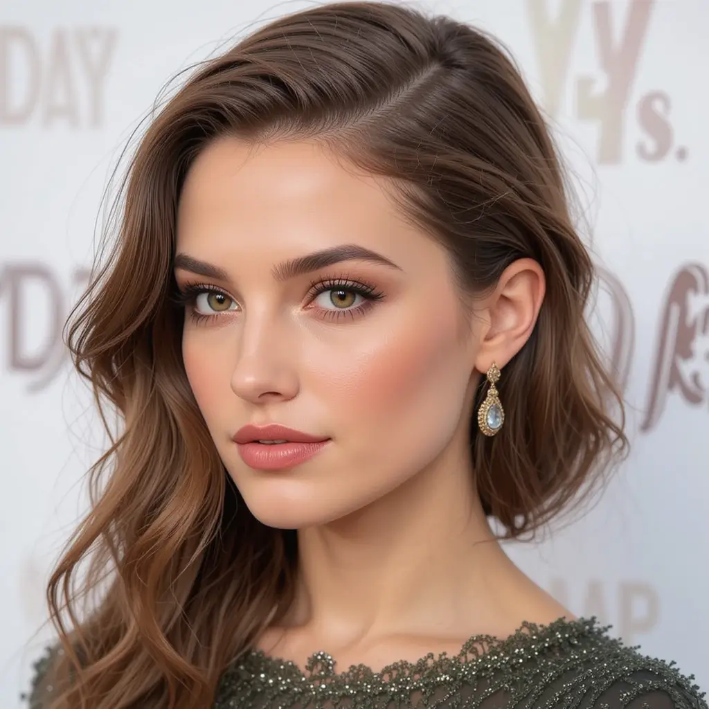 Clipped Back Hollywood Waves