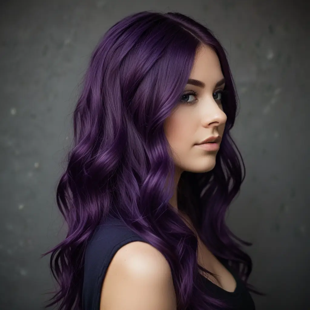 Galactic Purple Hair
