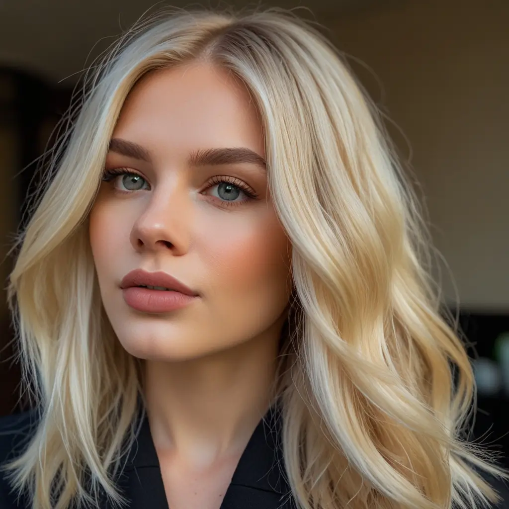 Lightest Blonde Hair