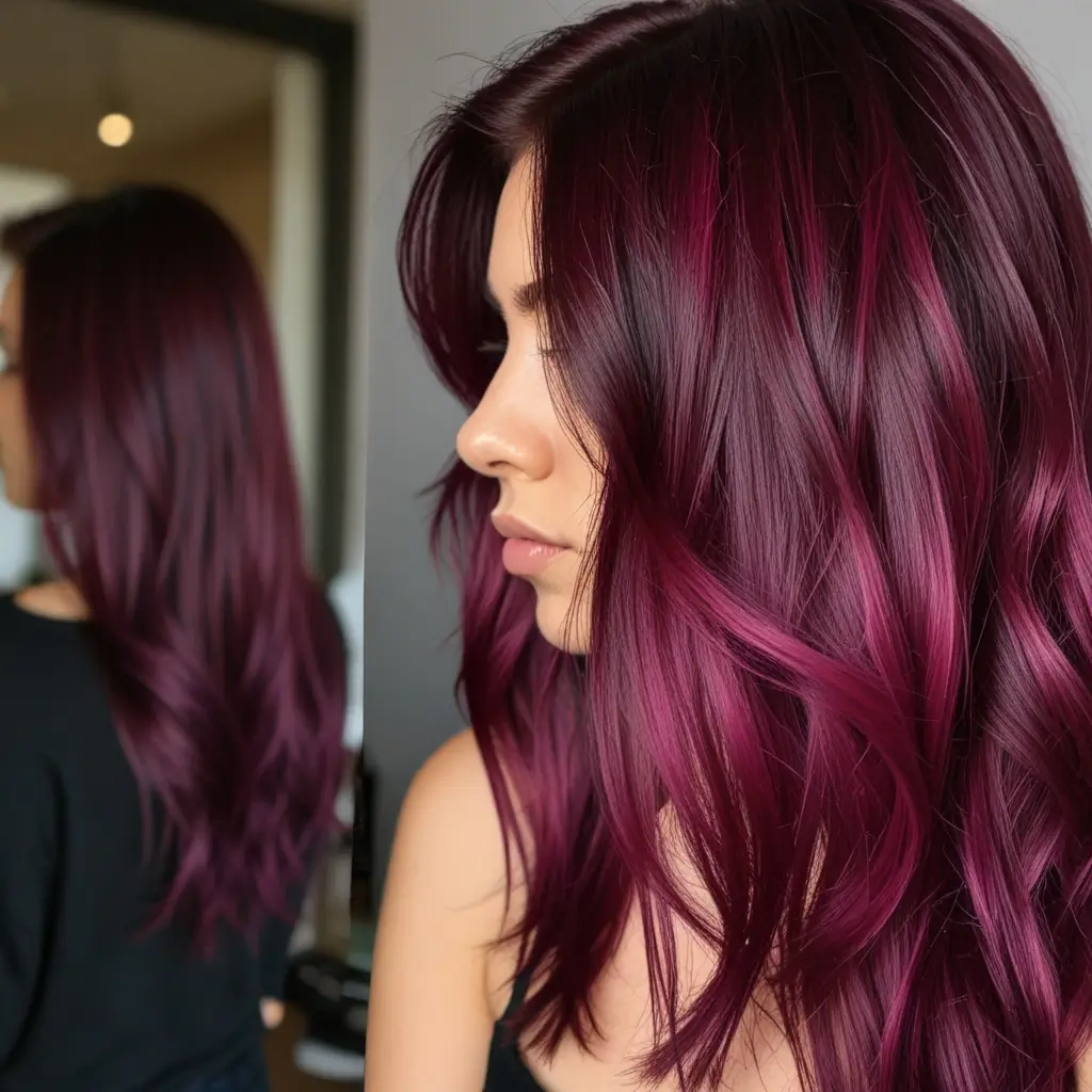 Magenta Balayage