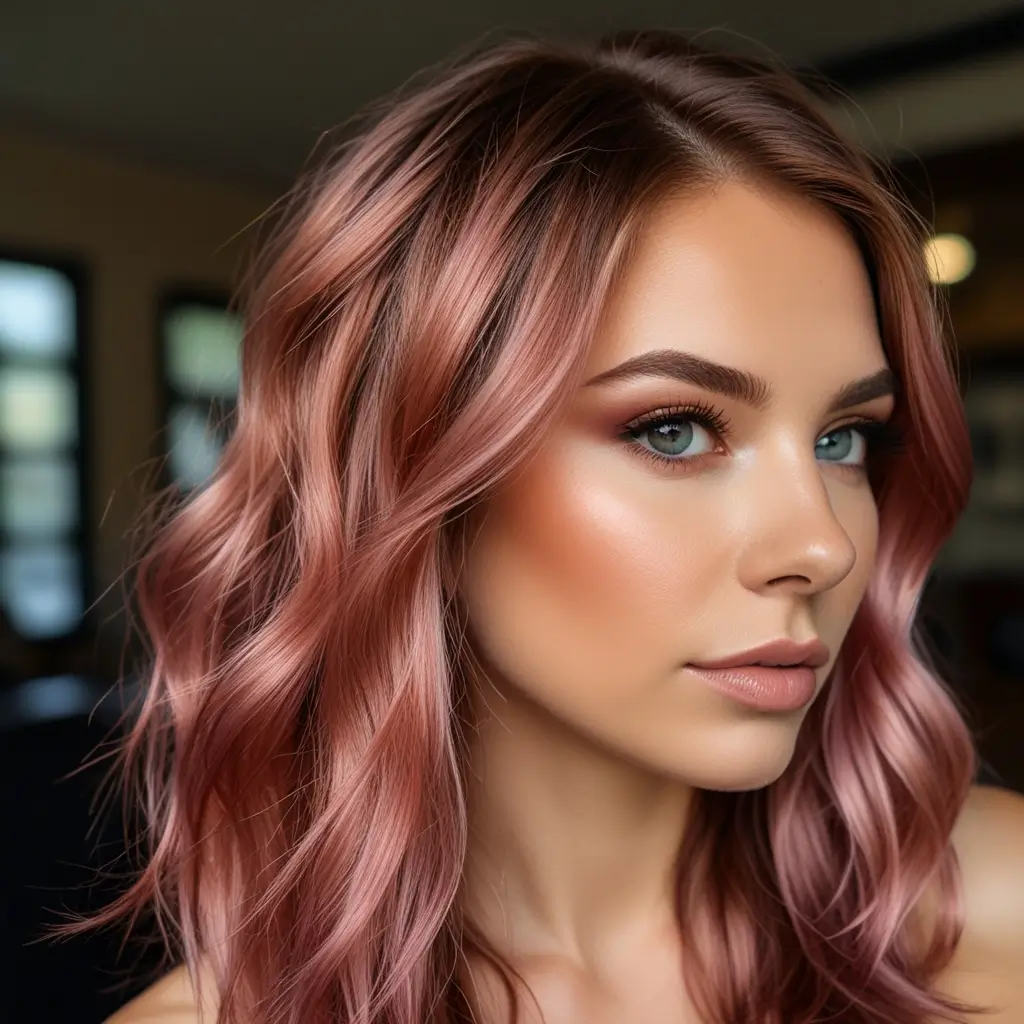 Rose Gold Highlights