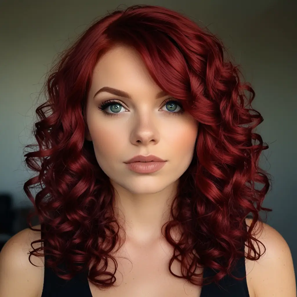 Ruby Red Curls