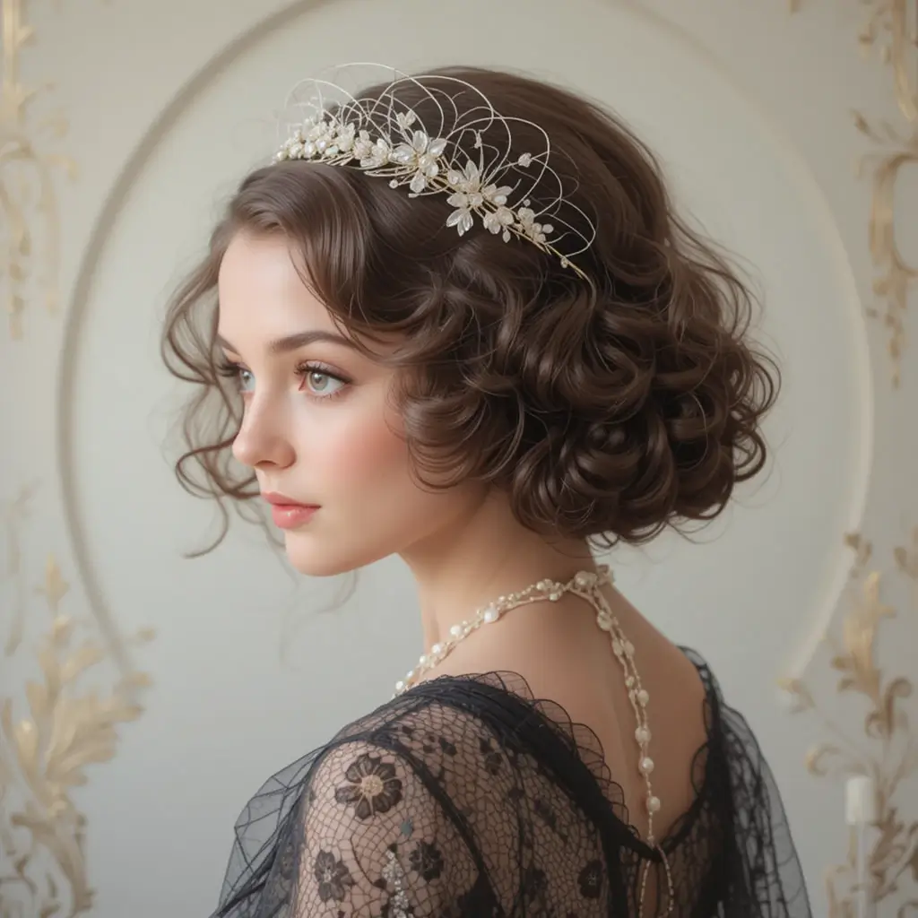 1930s Finger Wave Bob with Volume