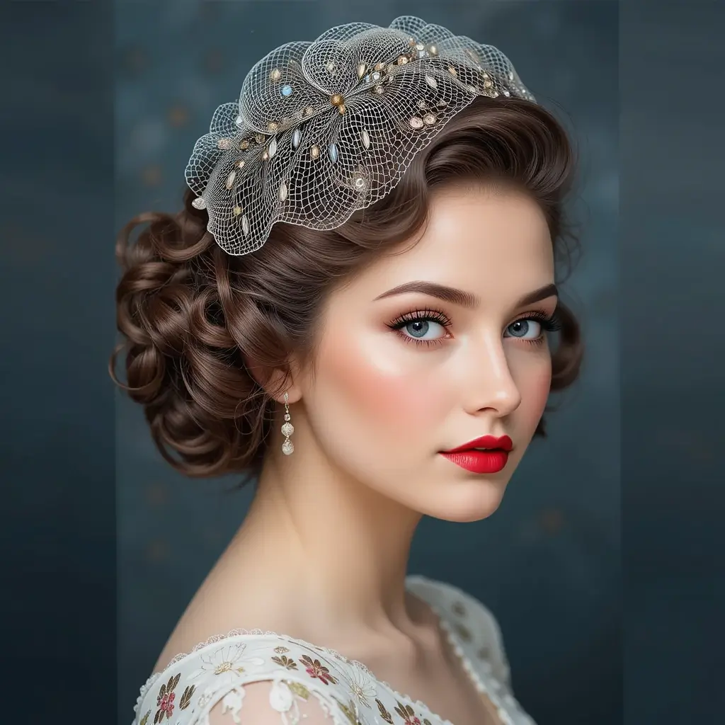 1940s Roll-Up Hairstyle