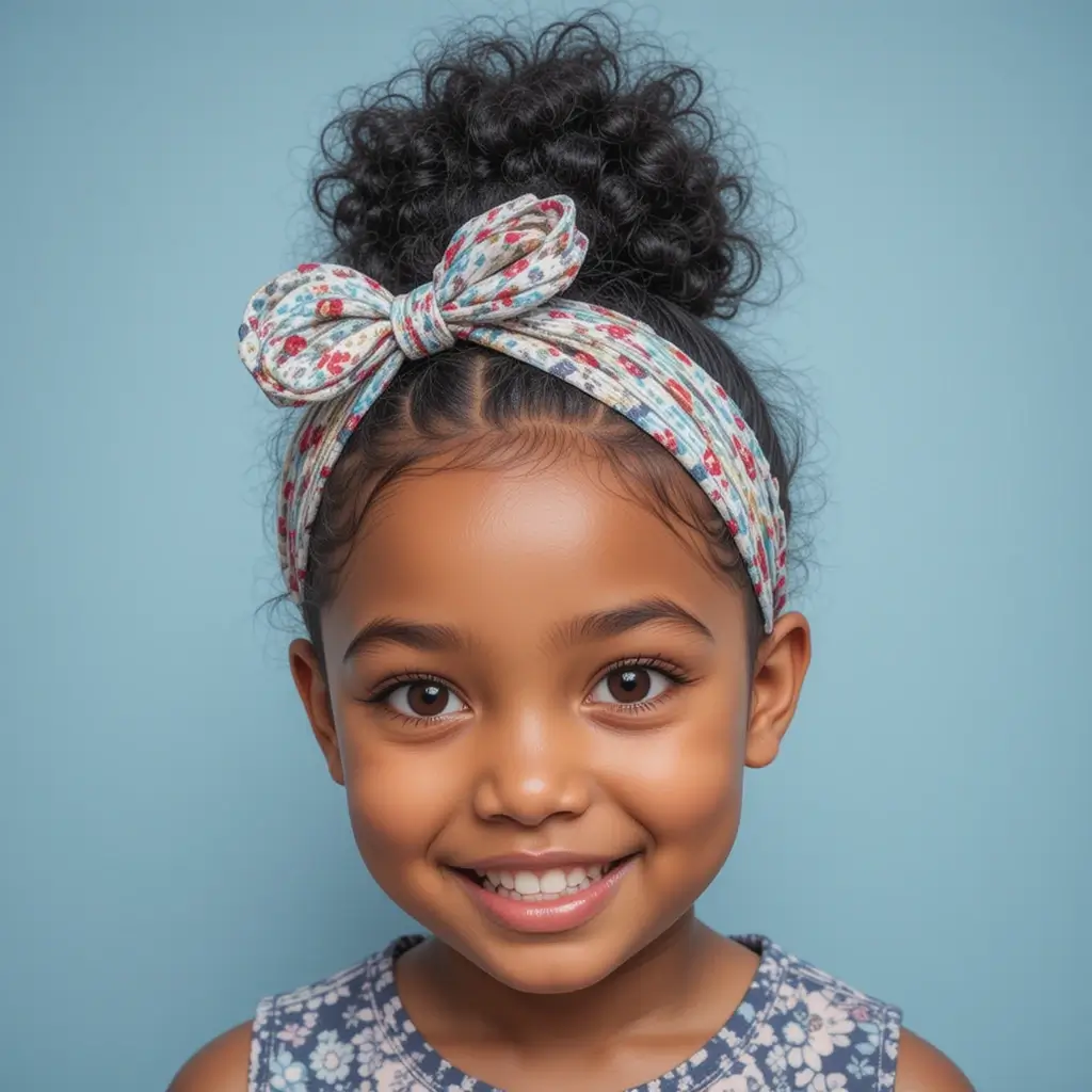 Afro Puff with Headband