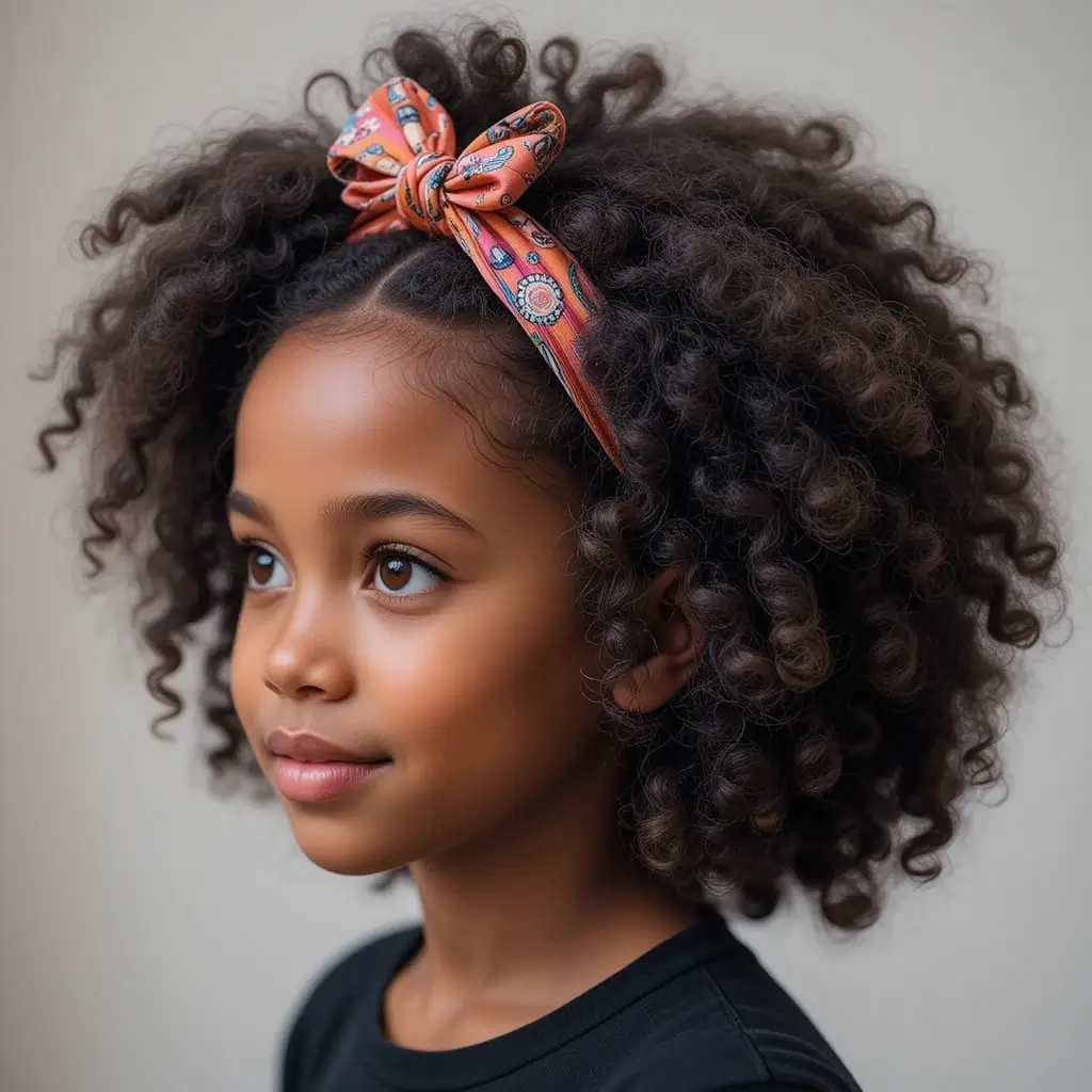 Afro with Headband