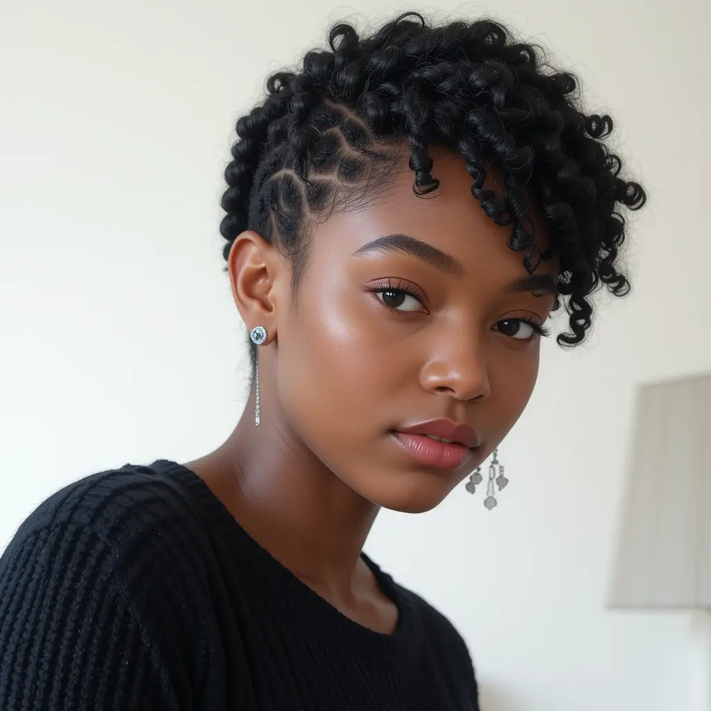 Afro with a Twis