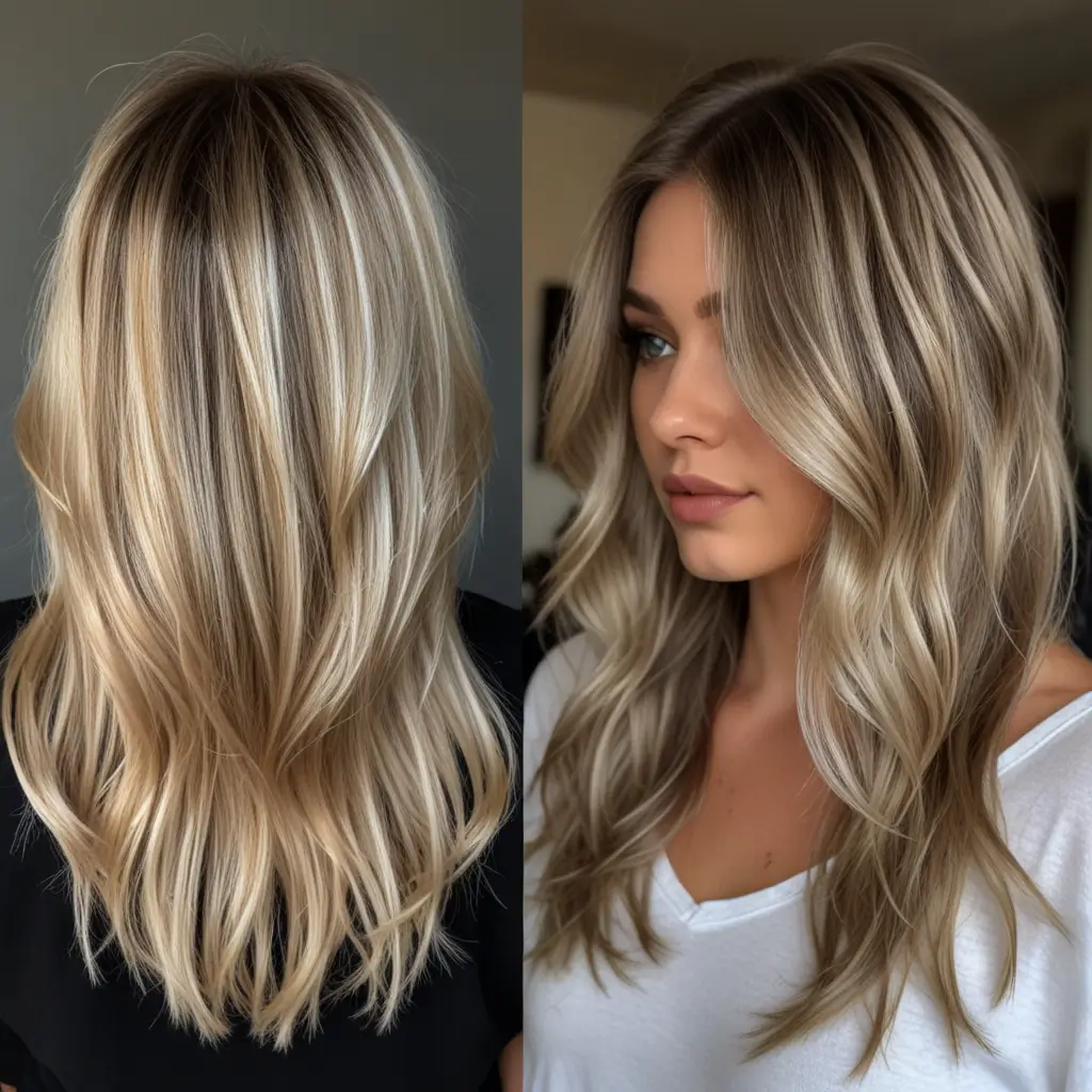 Ash Blonde Balayage
