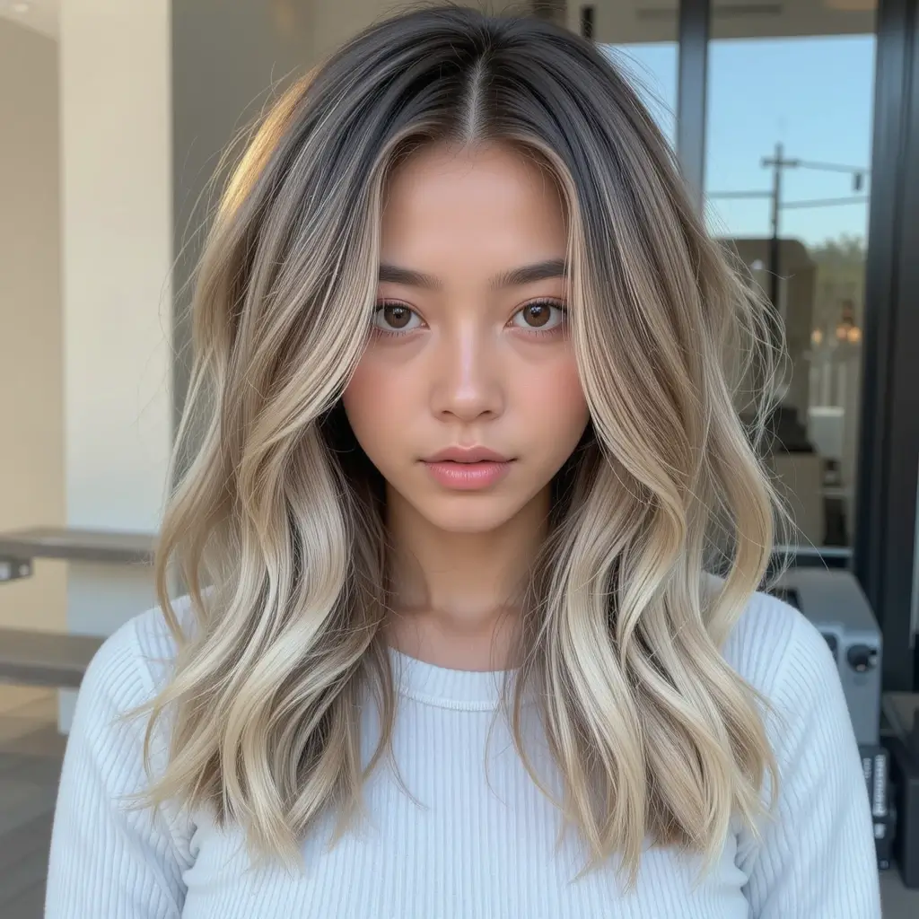 Ash Blonde Sombre (Subtle Ombre)