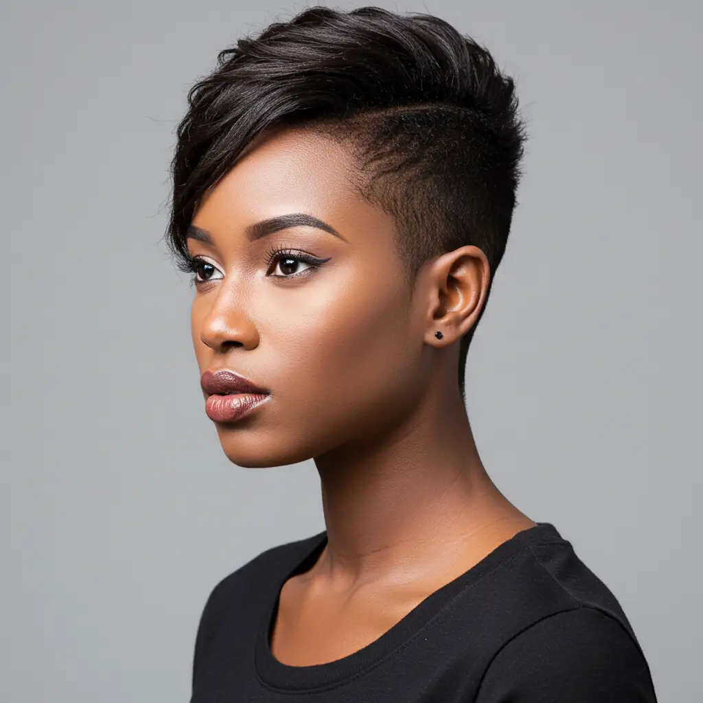 Asymmetrical Taper Cut