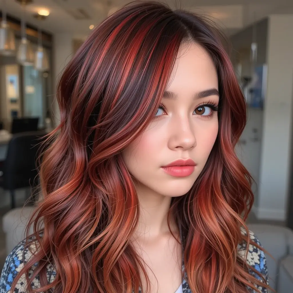 Auburn and Scarlet Mix
