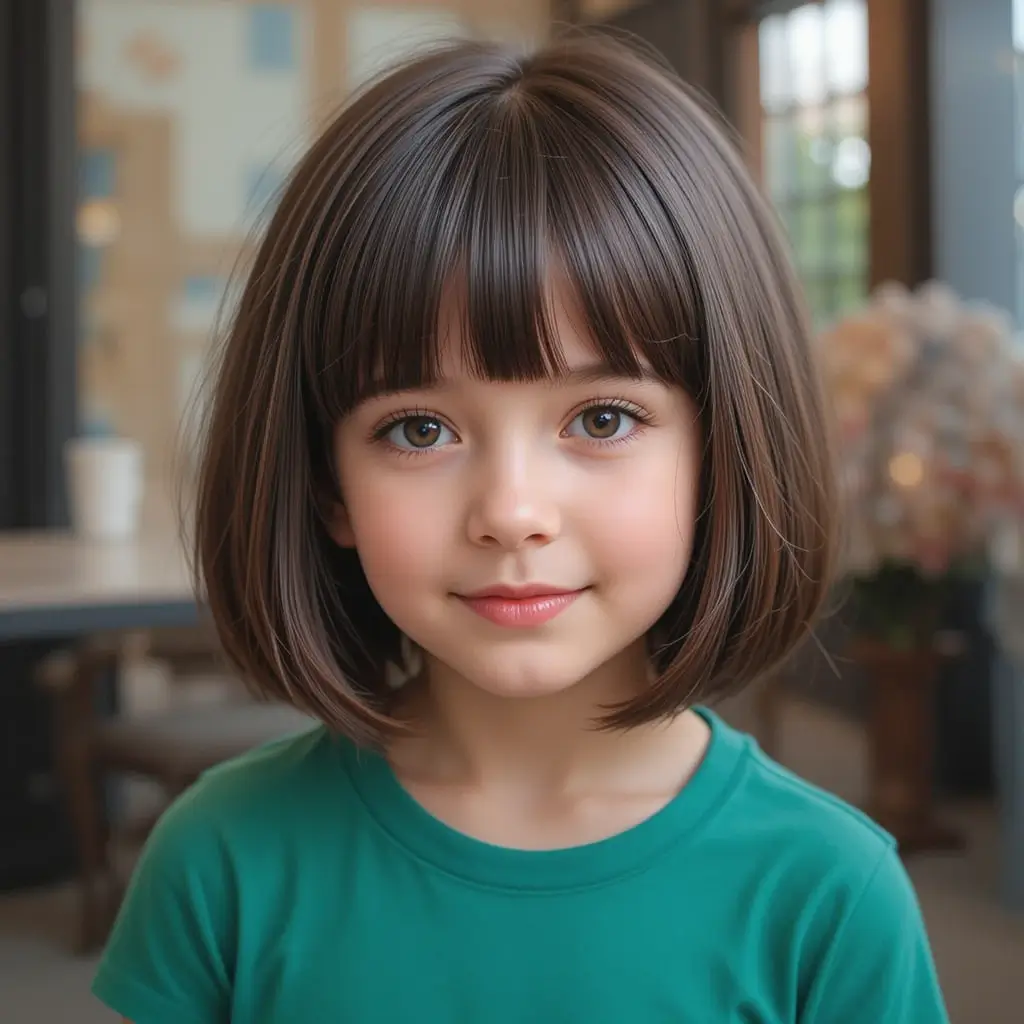 Baby Bangs and Bob