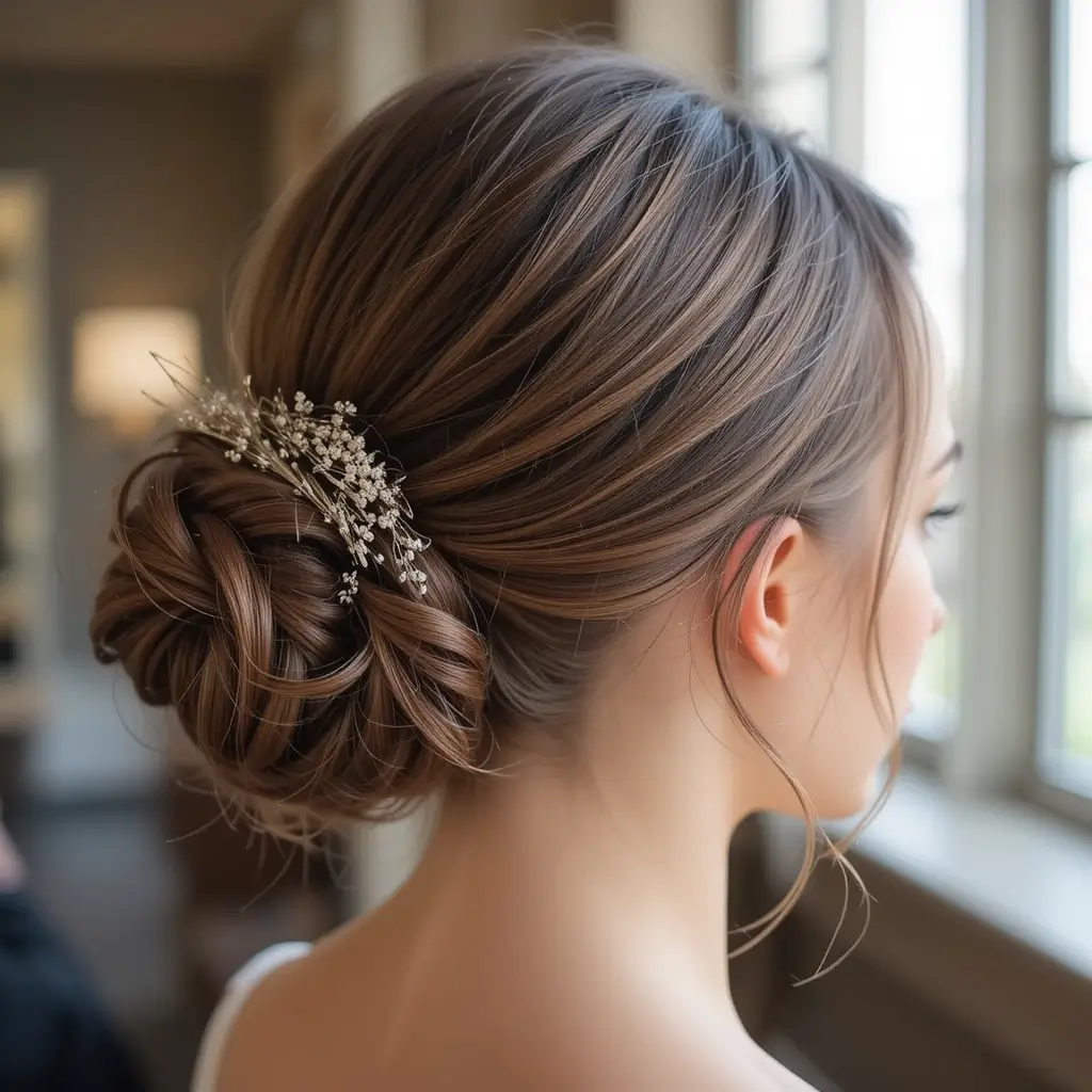 Ballerina Bun with a Modern Edge