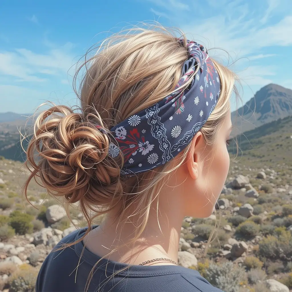 Bandana Bun