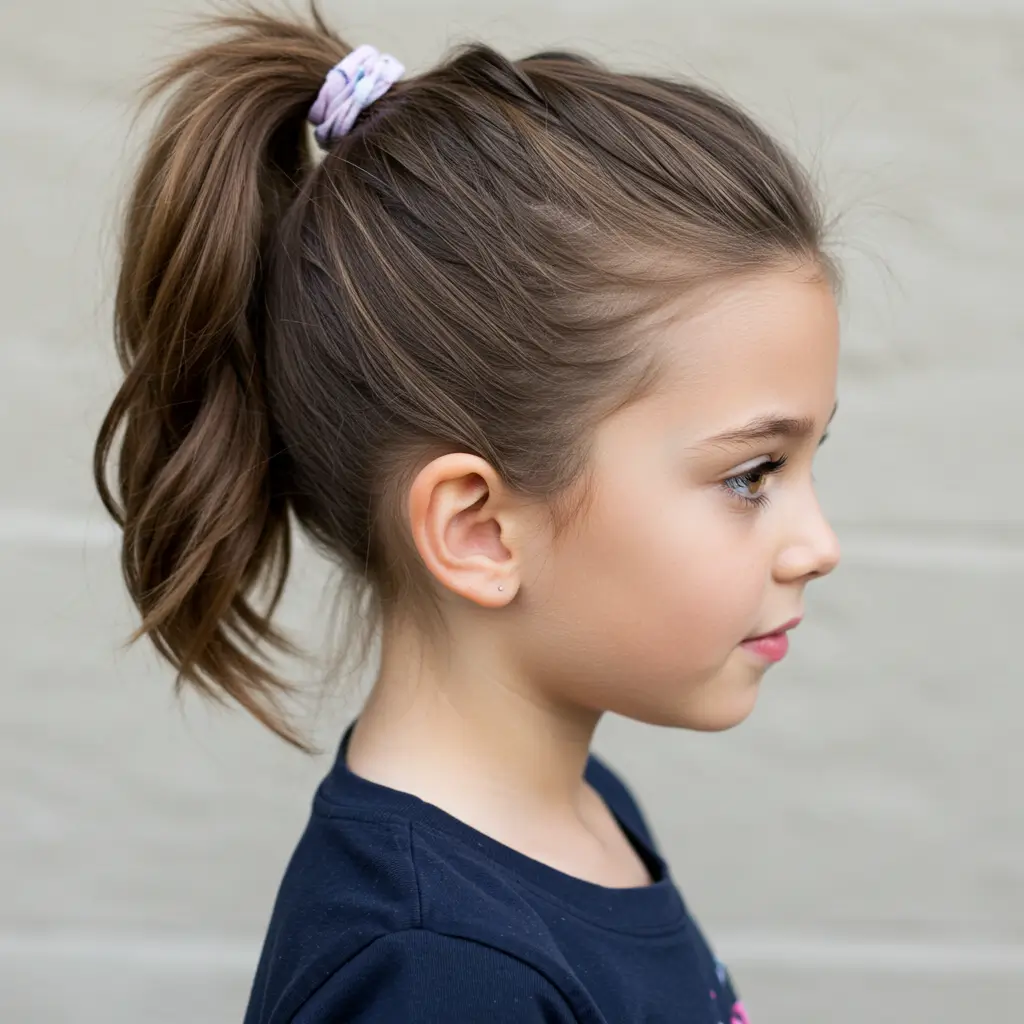 Basic High Ponytail