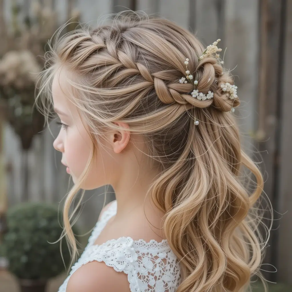 Bohemian Braided Ponytail