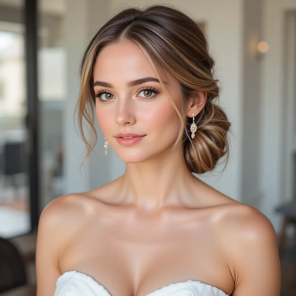 Braided Low Bun