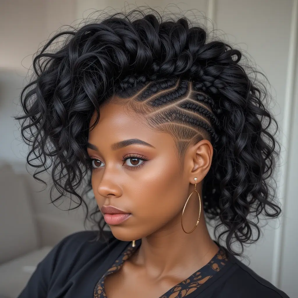 Braided Mohawk