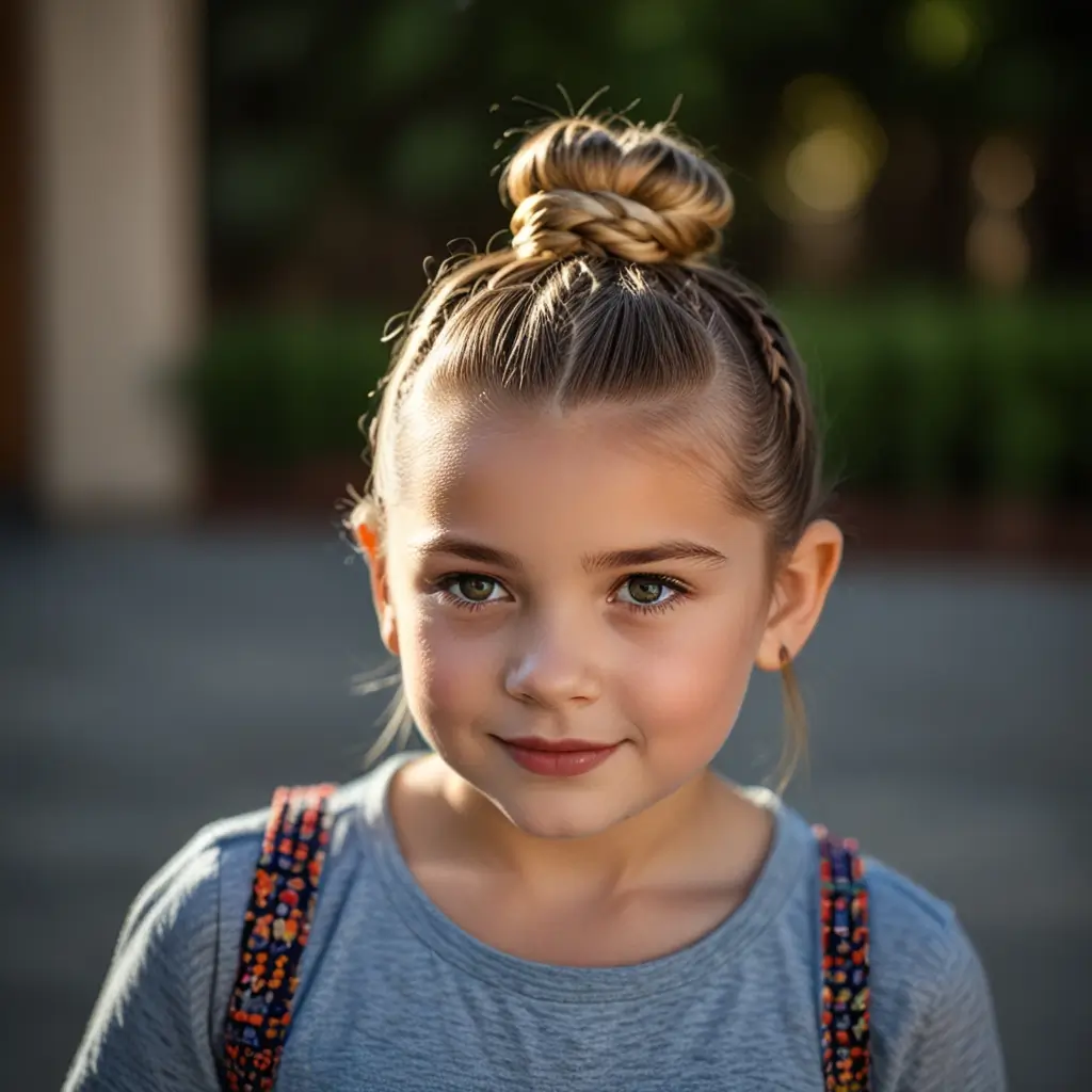 Braided Top Knot