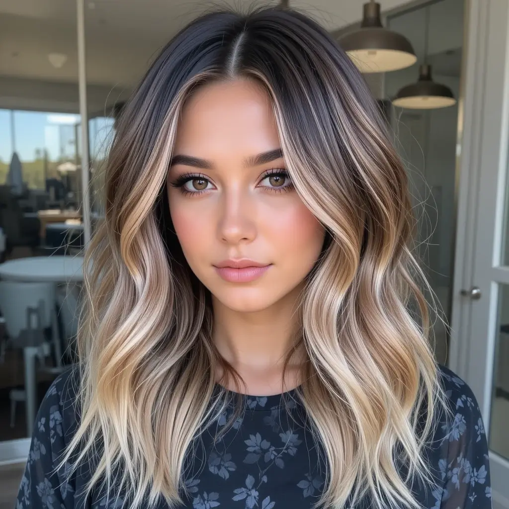 Bronde Ombre (Brown to Blonde Blend)