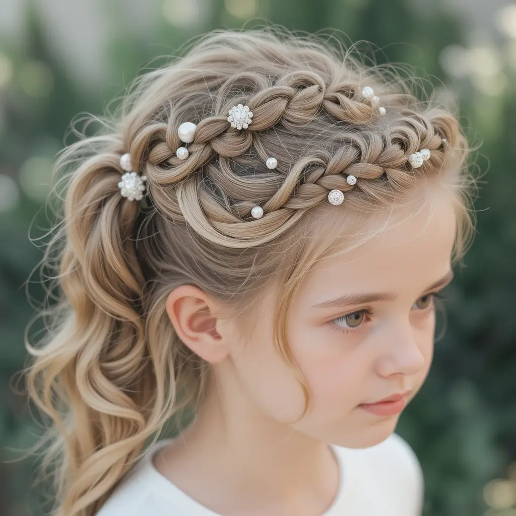 Bubble Braid with Beads
