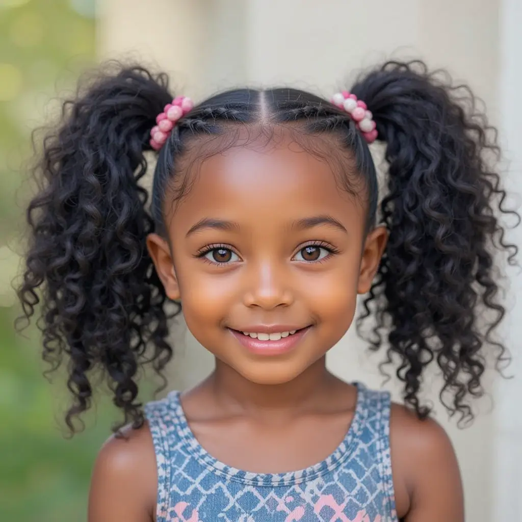 Bubble Pigtails