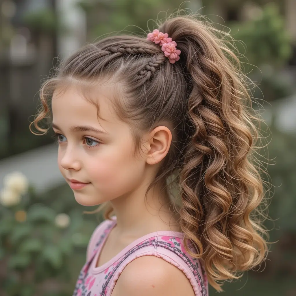 Bubble Ponytails