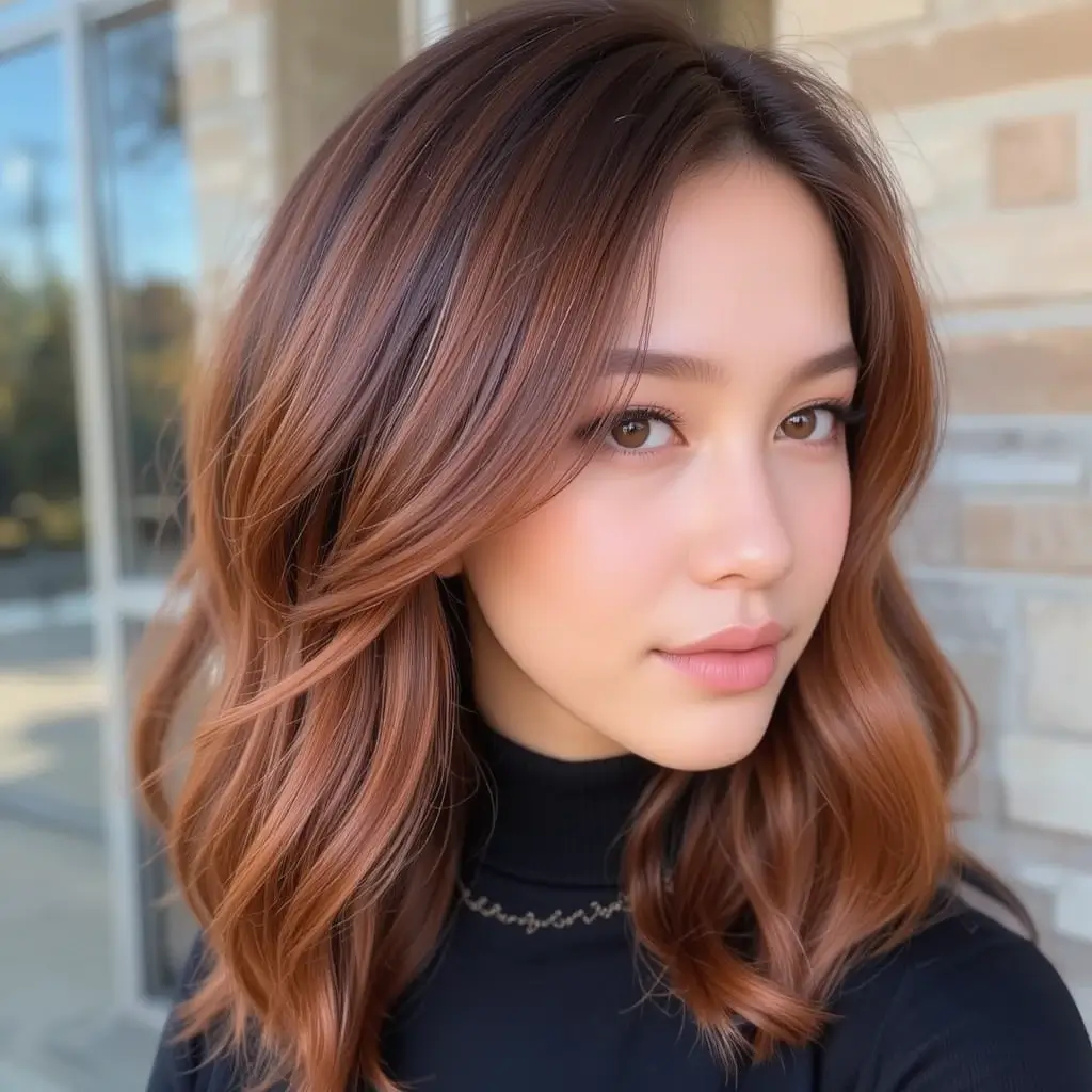 Burnt Sienna Balayage