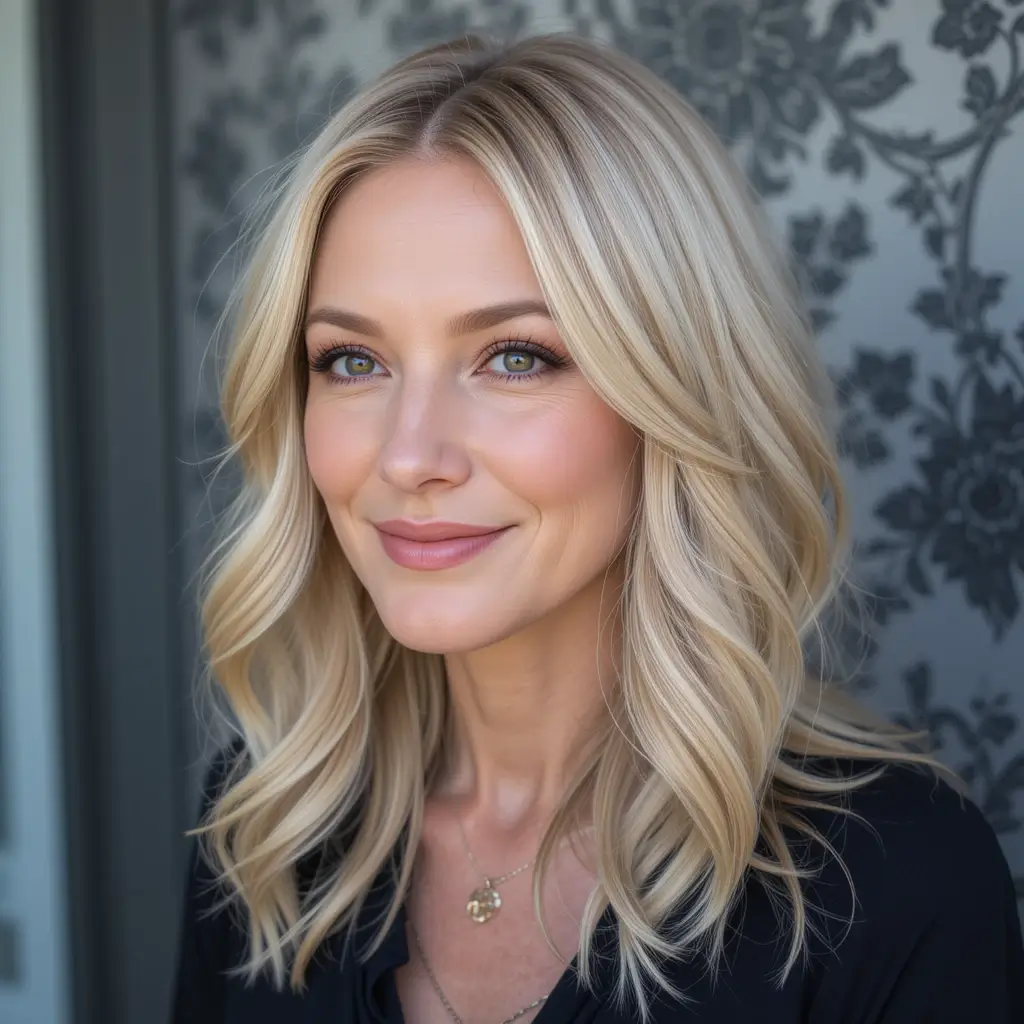 Buttercream Blonde Balayage