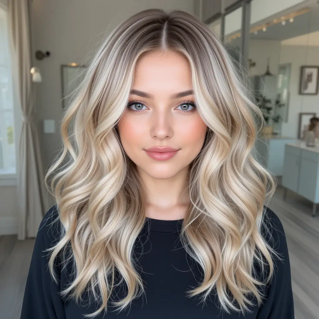 Chestnut Blonde Ombre