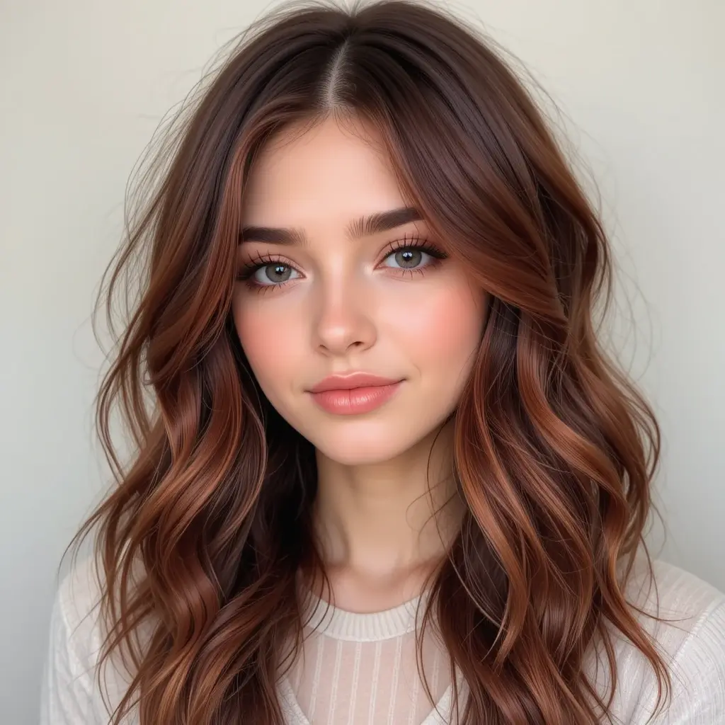 Chestnut Brown with Auburn Tones