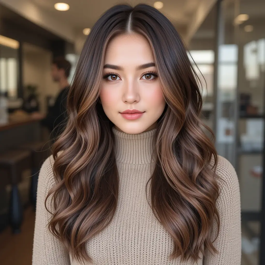 Chestnut Ombre Highlights