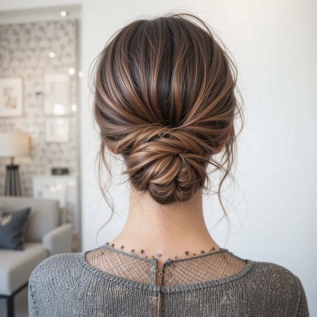 Chic Low Bun
