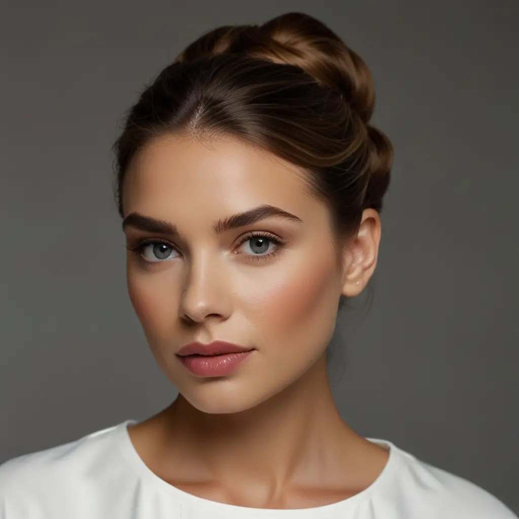 Chic Low Side Bun