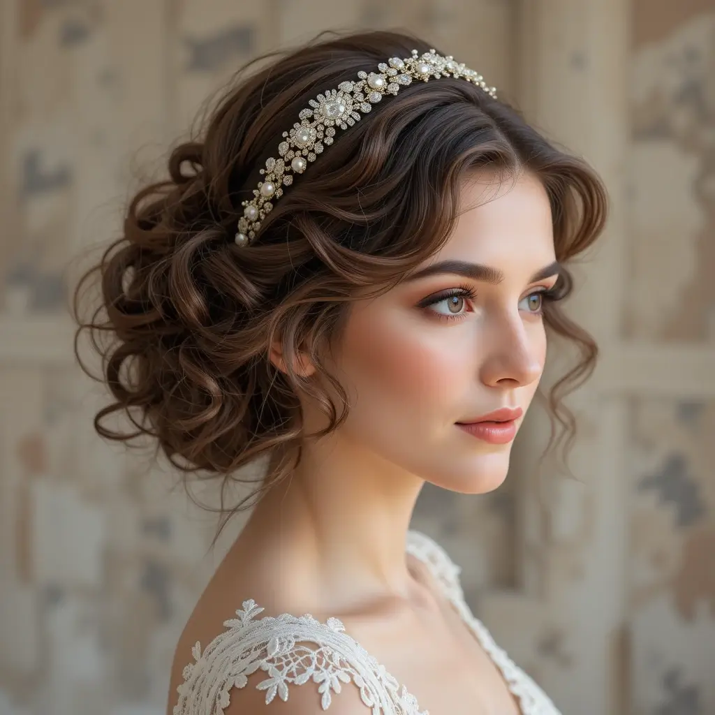 Chic Vintage Headband Look