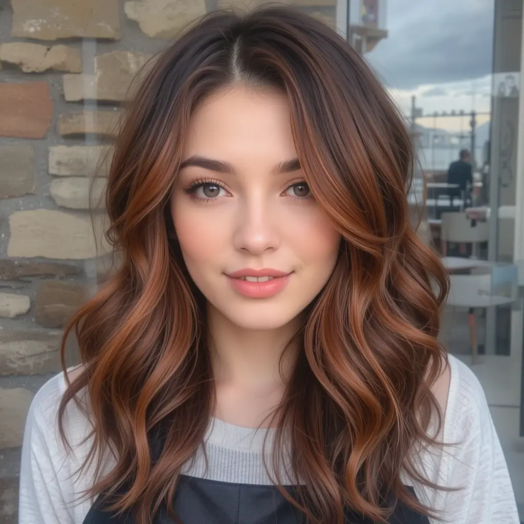 Cinnamon Spice Balayage