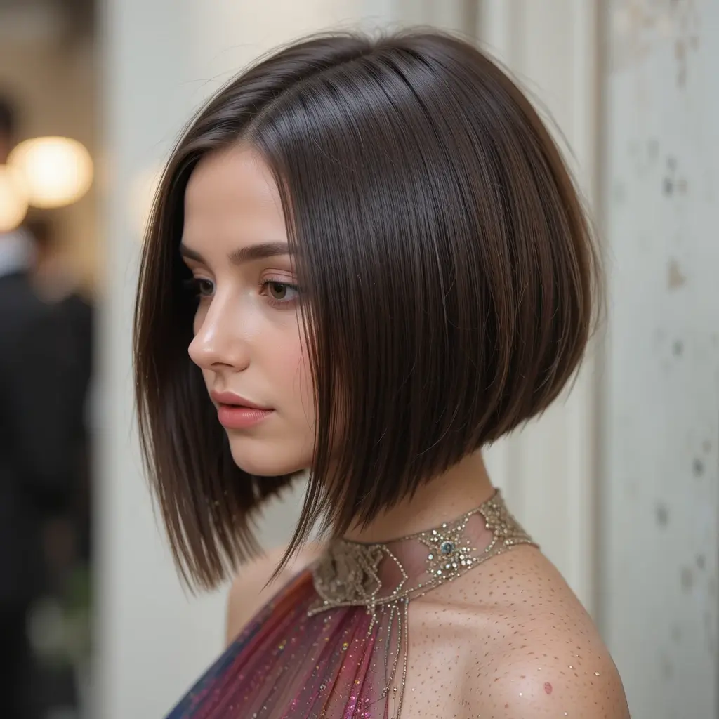 Classic Blunt Cut Bob