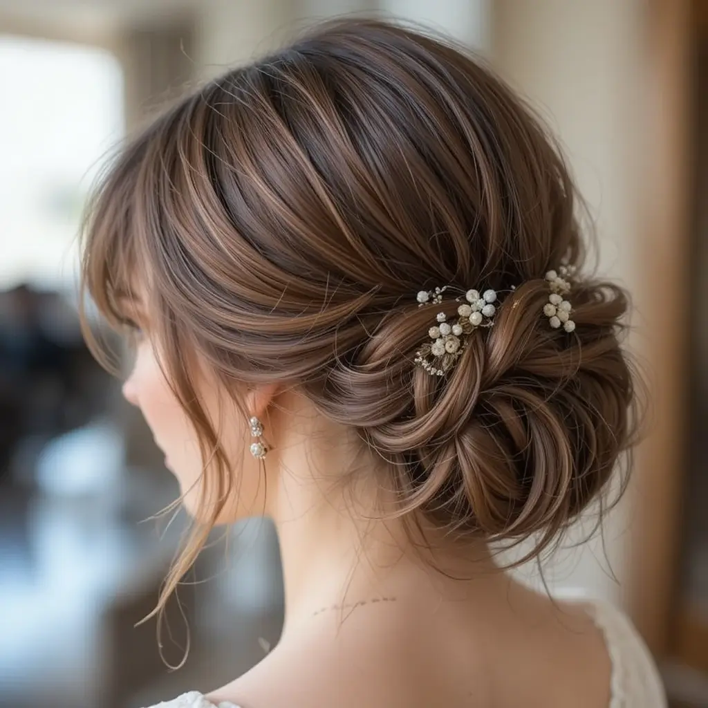 Classic Low Chignon