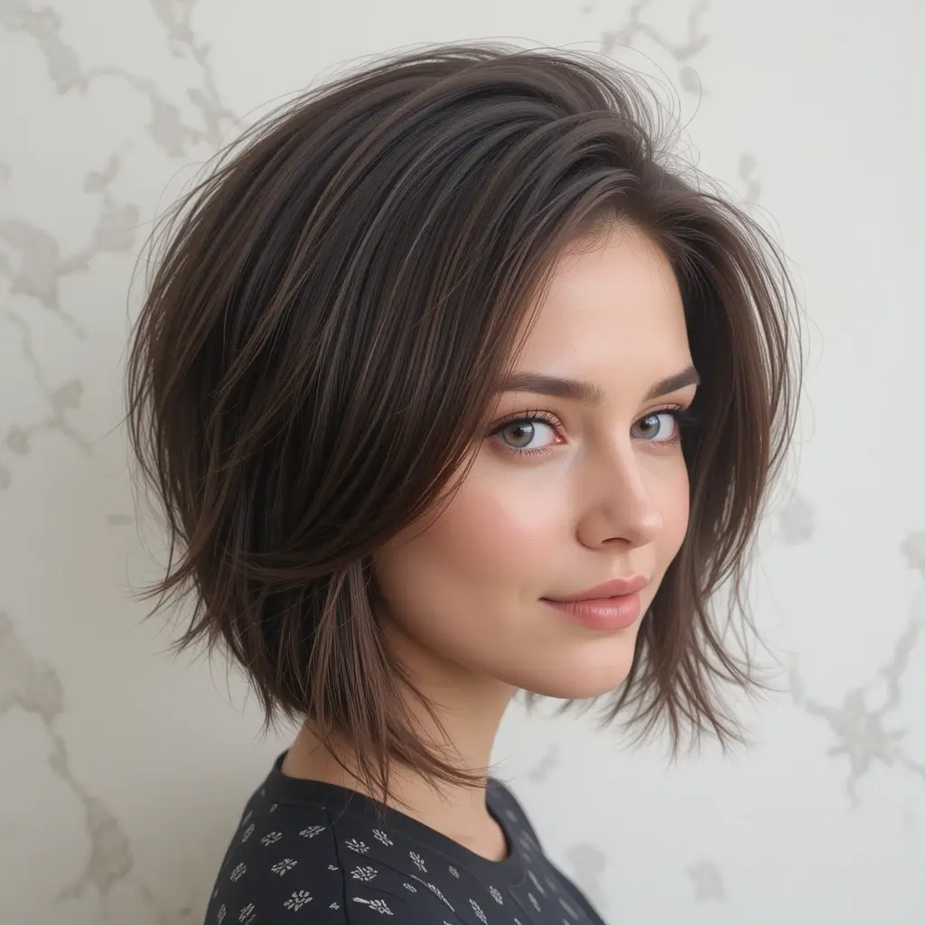 Classic Medium Cut with Volume