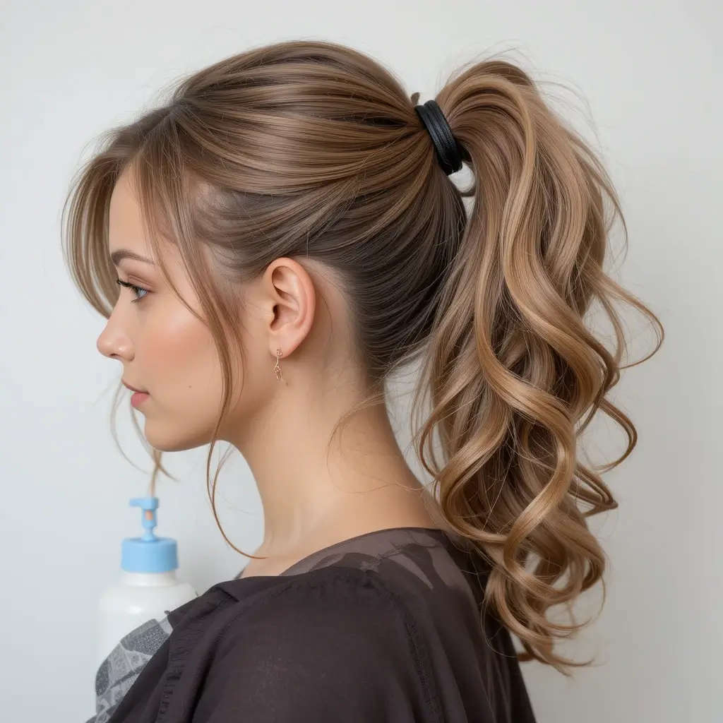 Classic Side Ponytail