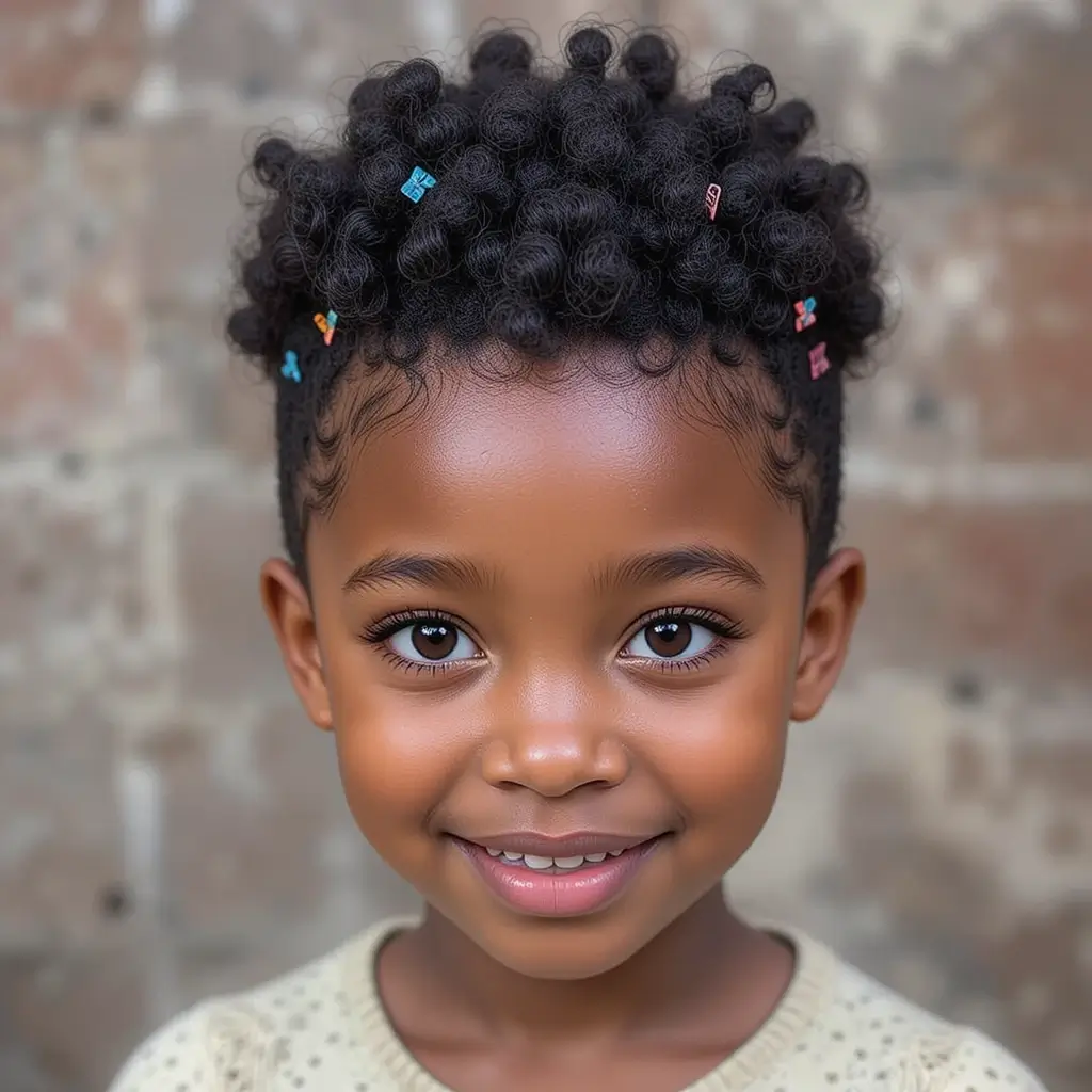 Cropped Afro