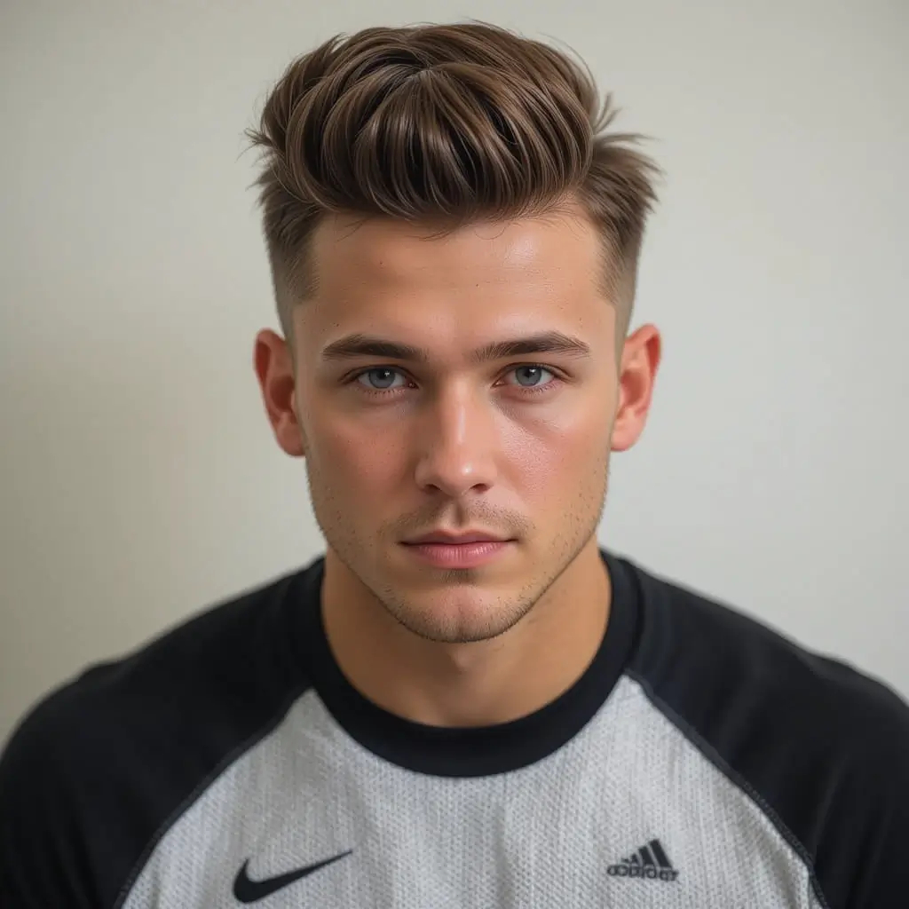 Cropped Pompadour
