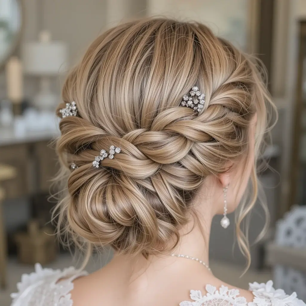 Crown Braid Updo