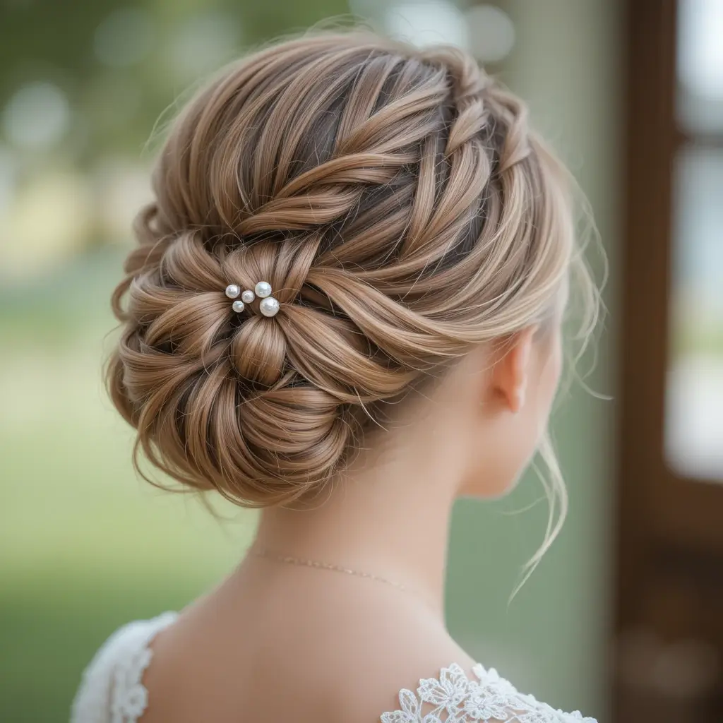 Crown Braid Updo